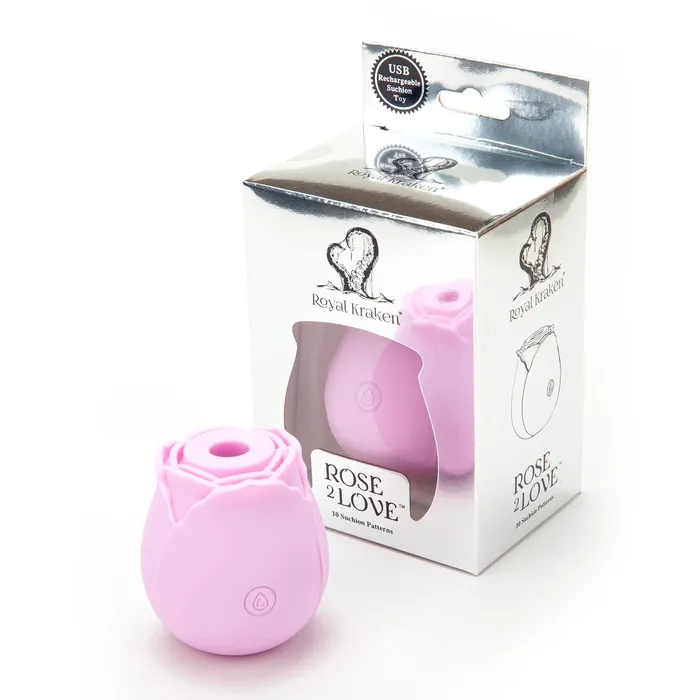 Royal Kraken Rose 2 Love 玫瑰花充電式吸啜按摩器 | Honeys_Toy Vibrators Royal Kraken Rose 2 Love 玫瑰花充電式吸啜按摩器 | Honeys_Toy Vibrators