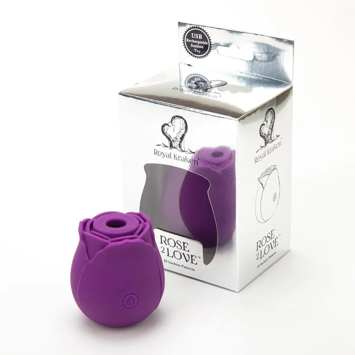 Royal Kraken Rose 2 Love 玫瑰花充電式吸啜按摩器 | Honeys_Toy Vibrators Royal Kraken Rose 2 Love 玫瑰花充電式吸啜按摩器 | Honeys_Toy Vibrators