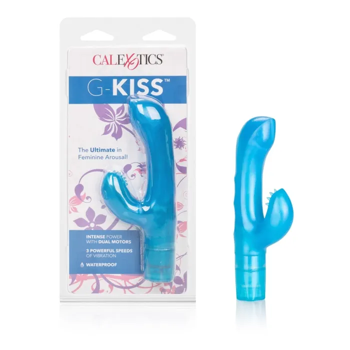 CalExotics Vibrators | G-Kiss Vibe - Blue CalExotics Vibrators | G-Kiss Vibe - Blue
