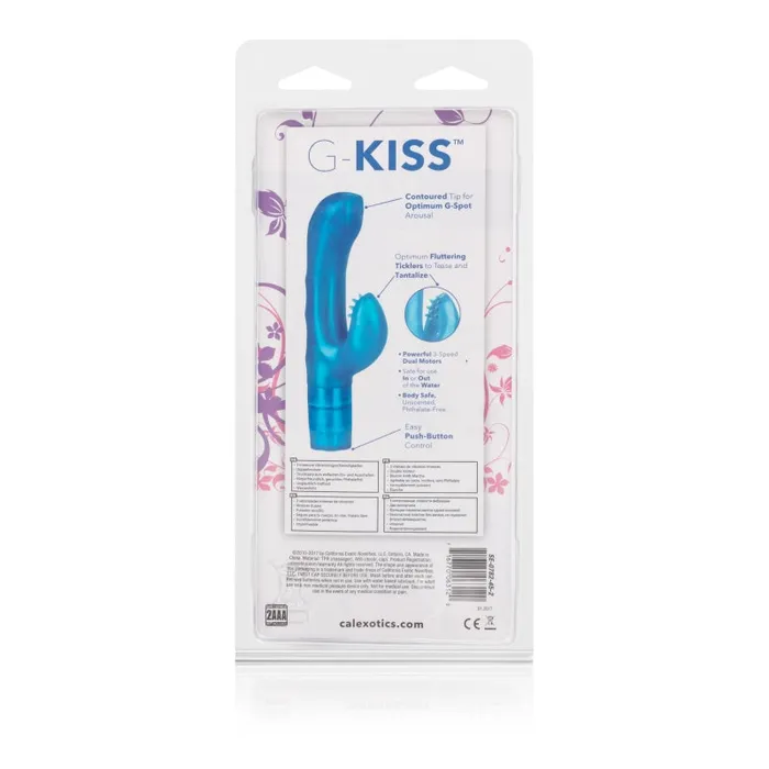 CalExotics Vibrators | G-Kiss Vibe - Blue CalExotics Vibrators | G-Kiss Vibe - Blue