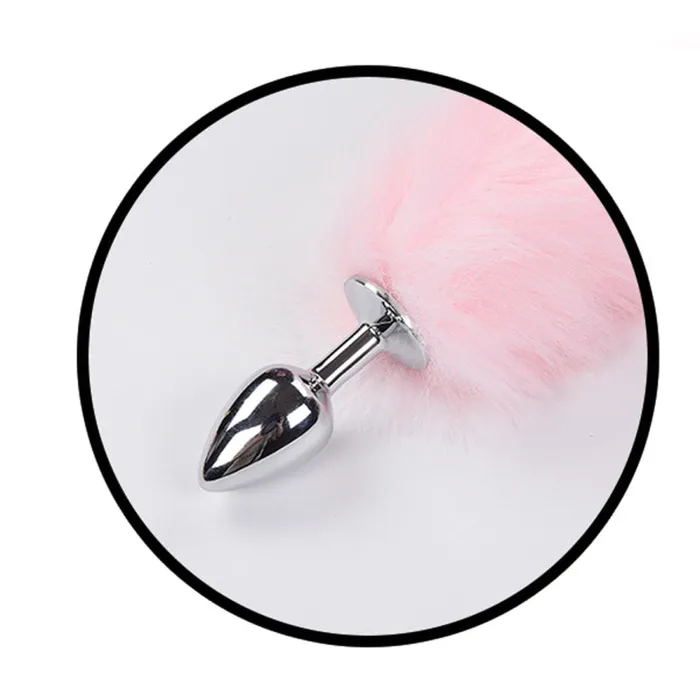 Hott Products Anal | Foxy Tail - Light Up Faux Fur Butt Plug - Pink Plug - Pink Hott Products Anal | Foxy Tail - Light Up Faux Fur Butt Plug - Pink Plug - Pink