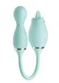 Female Sex Toys Blaze Blaze Exciter Rechargeable Silicone Dual Stimulating Vibrator