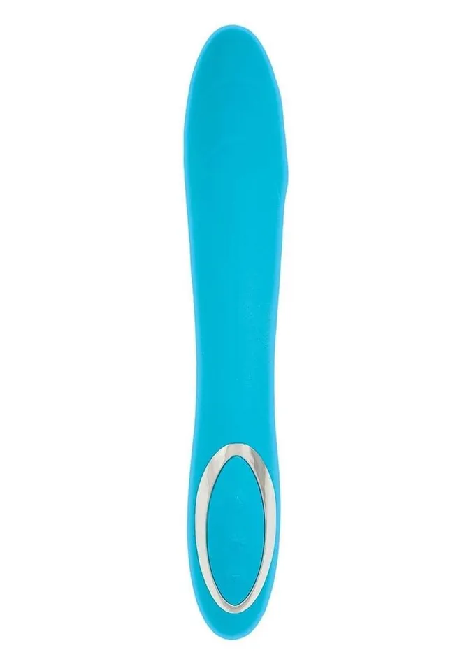 Princess Dynamic Heat Rechargeable Silicone Vibrator with Clitoral Stimulator Princess Female Sex Toys