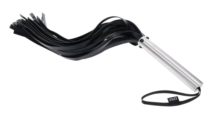 Anal Edge Flogger Black Silver Sportsheets