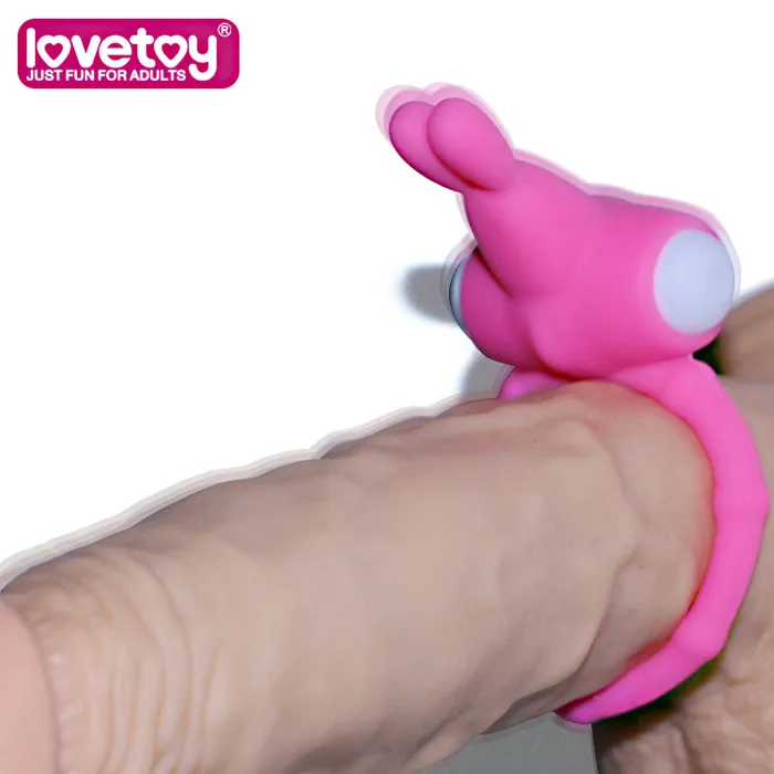 Lovetoy Male Sex Toys Power Clit Cockring Thriller White Lovetoy Male Sex Toys Power Clit Cockring Thriller White