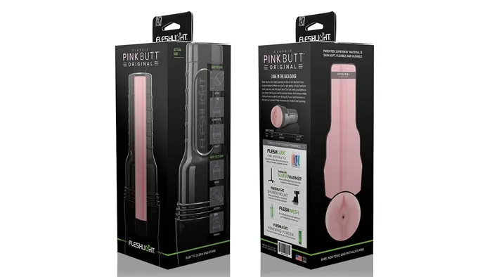 Fleshlight Vibrators Classic Pink Butt Original