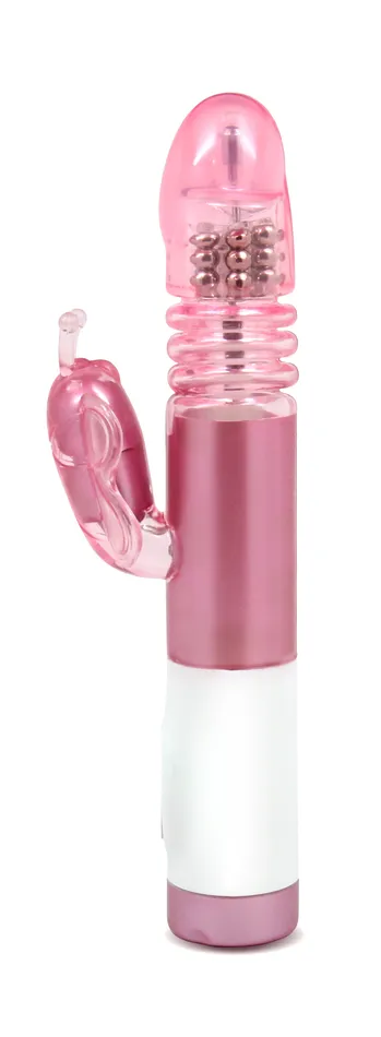 Luxe Butterfly Stroker Mini Pink Blush Novelties Vibrators