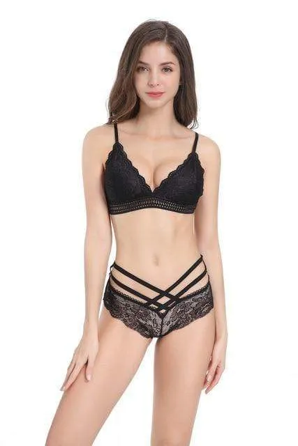 Male Sex Toys SxLife Official Women Wireless Deep V Lace Soft Lingerie Male Sex Toys SxLife Official Women Wireless Deep V Lace Soft Lingerie