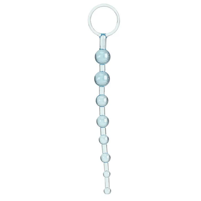 Shanes World Anal 101 Intro Beads Blue California Exotic Novelties Anal