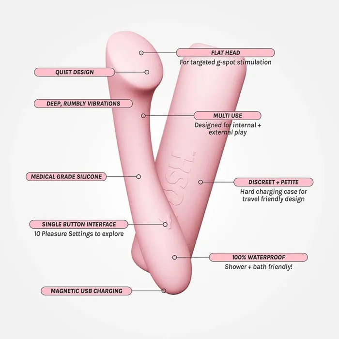 Female Sex Toys Shine Beginner GSpot Vibrator Vush